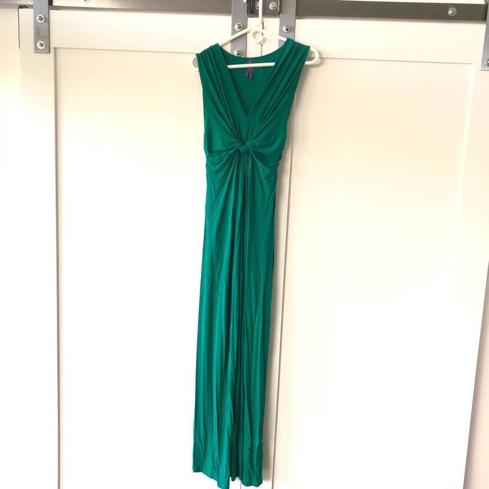 Seraphine Maternity Long Dress Jade Green Size 2